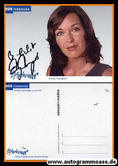 Autogramm TV | WDR | Freya TRAMPERT | 2000er "Die Anrheiner"
