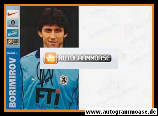 Autogramm Fussball | TSV 1860 München | 1999 Foto | Daniel BORIMIROV