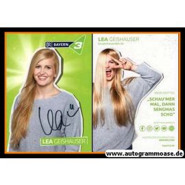 Autogramm Radio | BR Bayern 3 | Lea GEISHAUSER | 2010er (Portrait Color)