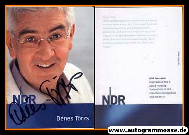 Autogramm TV | NDR | Denes TÖRZS | 2000er (Portrait Color)
