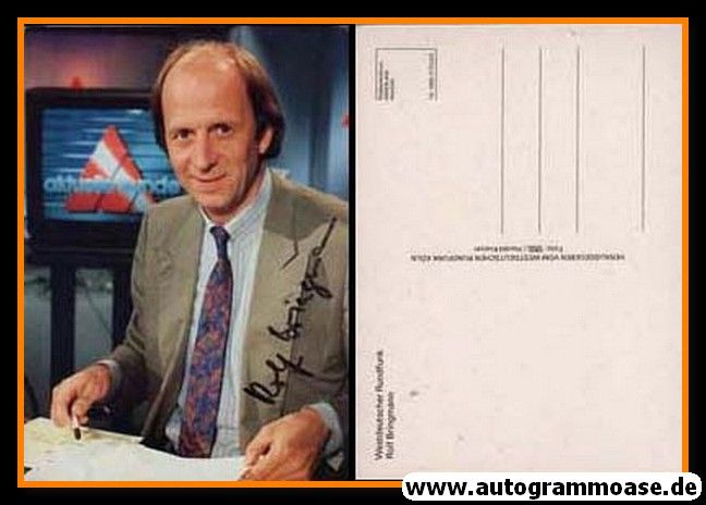 Autogramm TV | WDR | Rolf BRINGMANN | 1980er "Aktuelle Stunde"