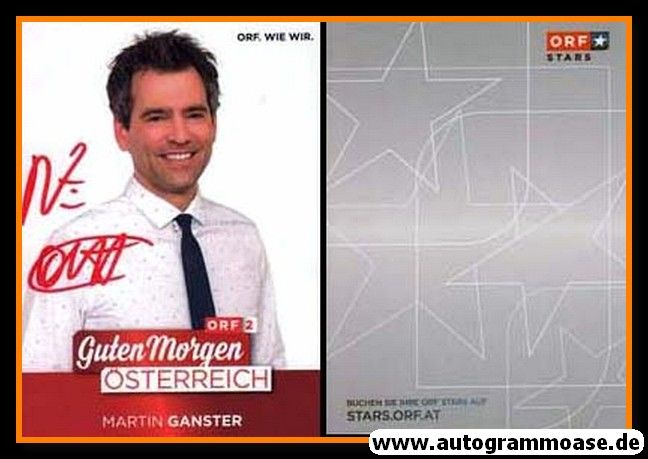 Autogramm TV | ORF2 | Martin GANSTER | 2010er "Guten Morgen Österreich"