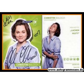 Autogramm Schauspieler | Christin BALOGH | 2000er (Portrait Color) Bayern 3