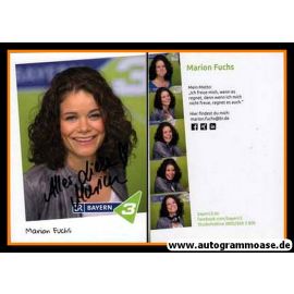 Autogramm Radio | BR Bayern 3 | Marion FUCHS | 2010er (Portrait Color)