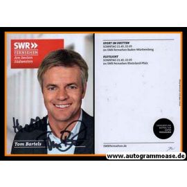Autogramm TV | SWR | Tom BARTELS | 2010er "Sport Im Dritten / Flutlicht"