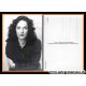 Autogramm TV | WDR | Manuela REICHART | 1980er (Portrait SW)