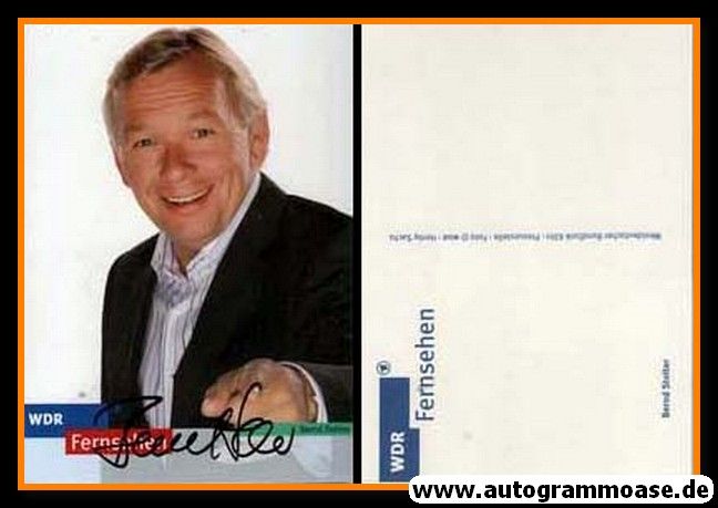 Autogramm TV | WDR | Bernd STELTER | 2010er (Portrait Color)