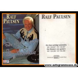 Autogramm Country | Ralf PAULSEN | 2012 "Ein Herz Schlägt Westwärts" MCP