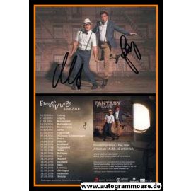 Autogramme Schlager | FANTASY | 2016 "Freudensprünge" Tour (Portrait Color Sony)