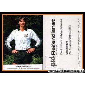 Autogramm Fussball | DFB | 1980er | Stephan ENGELS (Portrait Color) PRD
