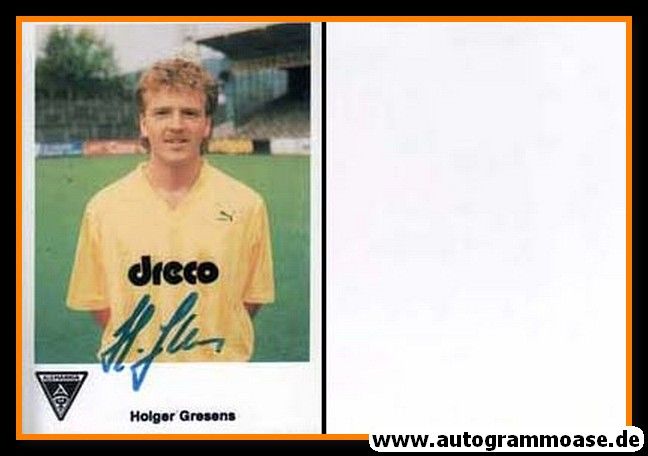 Autogramm Fussball | Alemannia Aachen | 1989 | Holger GRESENS