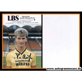Autogramm Fussball | SpVgg Bayreuth | 1989 | Markus VON AUFSESS