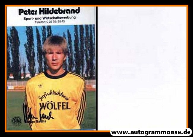 Autogramm Fussball | SpVgg Bayreuth | 1989 | Stefan SACHS