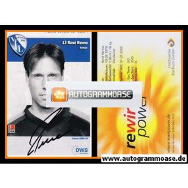 Autogramm Fussball | VfL Bochum | 2006 | Rene RENNO