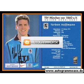 Autogramm Fussball | TSV 1860 München | 2000 | Torben HOFFMANN