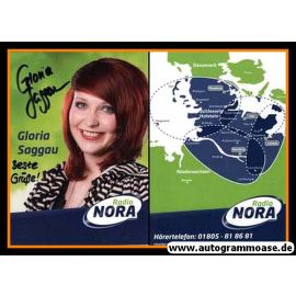 Autogramm Radio | NORA | Gloria SAGGAU | 2010er (Portrait Color)