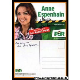 Autogramm Radio | PSR | Anne ESPENHAIN | 2010er (Portrait Color)