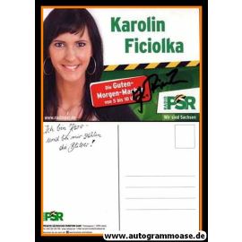 Autogramm Radio | PSR | Karolin FICIOLKA | 2010er (Portrait Color) 2