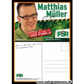 Autogramm Radio | PSR | Matthias MÜLLER | 2010er (Portrait Color) 2