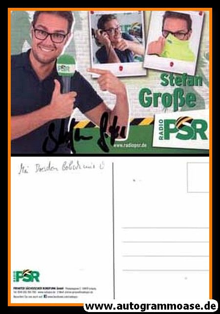 Autogramm Radio | PSR | Stefan GROSSE | 2010er (Portrait Color) 2