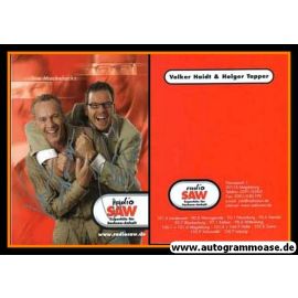 Autogramme Radio | SAW | Volker HAIDT + Holger TAPPER | 2010er "Muckefuck"