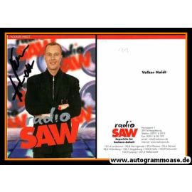 Autogramm Radio | SAW | Volker HAIDT | 2010er (Portrait Color)