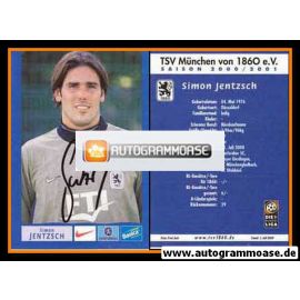 Autogramm Fussball | TSV 1860 München | 2000 | Simon JENTZSCH