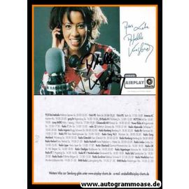 Autogramm Radio / TV | Network | Arabella KIESBAUER | 1990er (Portrait Color)