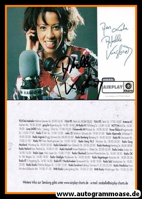 Autogramm Radio / TV | Network | Arabella KIESBAUER | 1990er (Portrait Color)