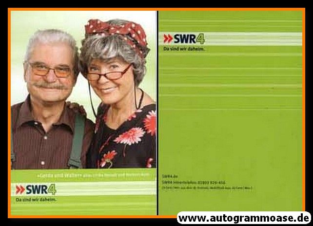 AK Radio | SWR4 | GERDA + WALTER | 2010er (Portrait Color)