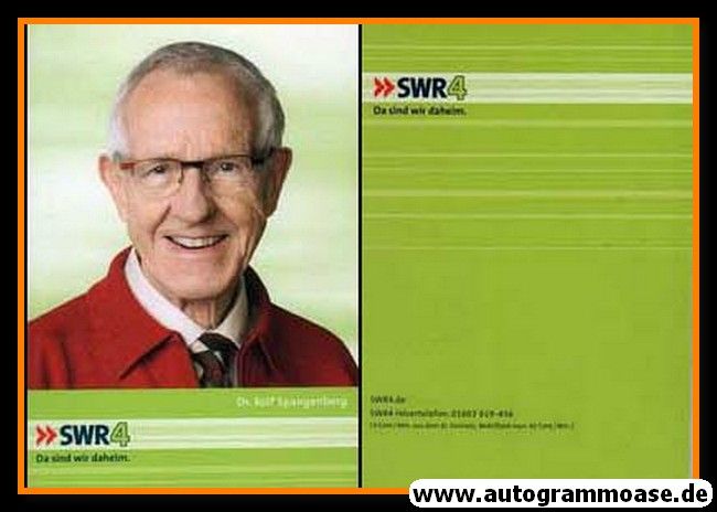 AK Radio | SWR4 | Rolf SPANGENBERG | 2010er (Portrait Color)
