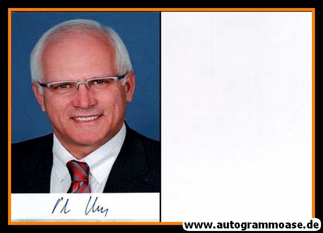Autogramm Politik | CDU | Peter BLESER | 2010er Foto (Portrait Color)