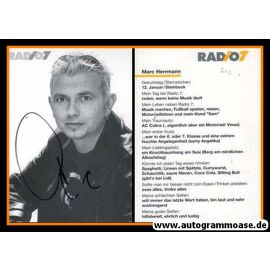 Autogramm Radio | Radio 7 | Marc HERRMANN | 2010er (Portrait Color) 