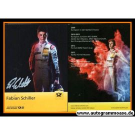 Autogramm Tourenwagen | Fabian SCHILLER | 2014 (Portrait Color) Post