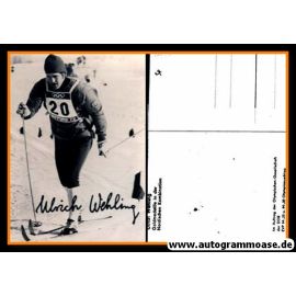 Autogramm Nordische Kombination | Ulrich WEHLING | 1972 Druck (Portrait SW) Olympia