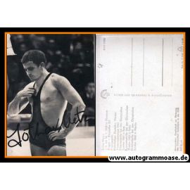 Autogramm Ringen | Lothar METZ | 1968 Druck (Portrait SW) Olympia