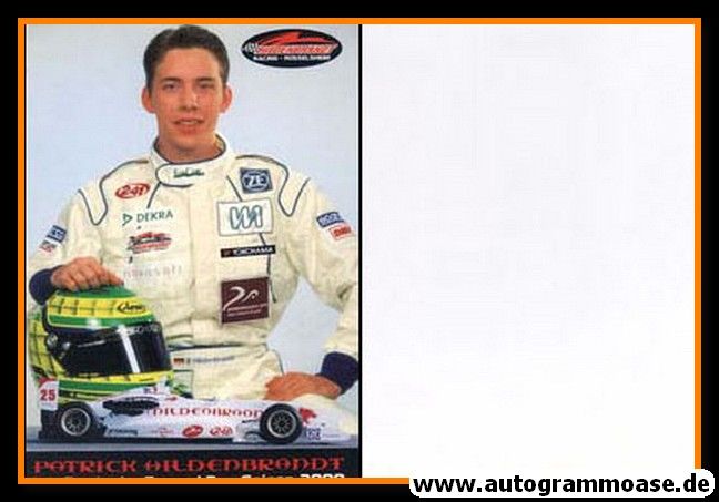 Autogrammkarte Tourenwagen | Patrick HILDENBRANDT | 2000 (Portrait Color) Formel 3