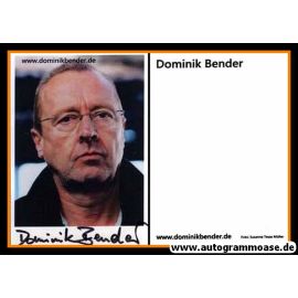 Autogramm Schauspieler | Dominik BENDER | 2000er (Web Site) 2
