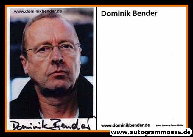 Autogramm Schauspieler | Dominik BENDER | 2000er (Web Site) 2