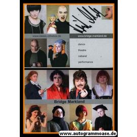 Autogramm Theater | Bridge MARKLAND | 2010er (Portrait Color)