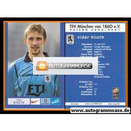 Autogramm Fussball | TSV 1860 München | 2000 | Vidar RISETH