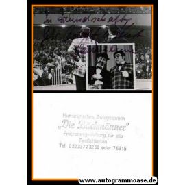 Autogramme Karneval | DIE BÄCKMÄNNER | 1960er (Portrait SW)