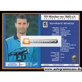 Autogramm Fussball | TSV 1860 München | 2000 | Bernhard WINKLER