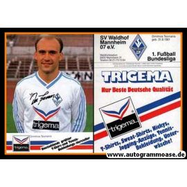 Autogramm Fussball | SV Waldhof Mannheim | 1986 Druck | Dimitrios TSIONANIS