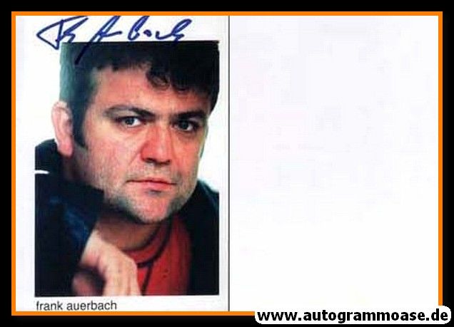 Autogramm Kunst | Frank AUERBACH | 1980er (Portrait Color)