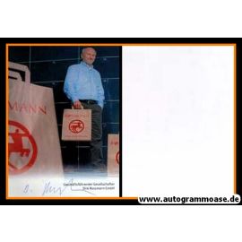 Autogramm Wirtschaft | Dirk ROSSMANN | 2000er Foto (Portrait Color) 2