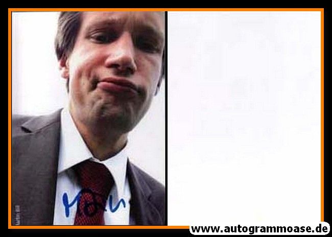 Autogramm Politik | GRÜNE | Martin BILL | 2010er (Portrait Color) 
