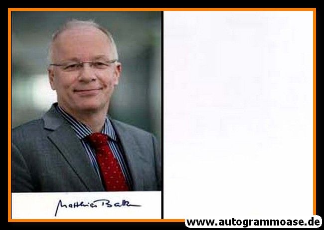 Autogramm Politik | SPD | Matthias BARTKE | 2010er Foto (Portrait Color)