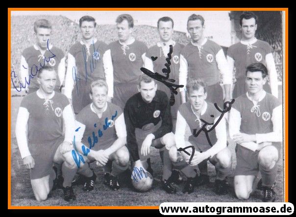 Mannschaftsfoto Fussball | Eintracht Frankfurt | 1960 + 6 AG (Europacup-Finale)