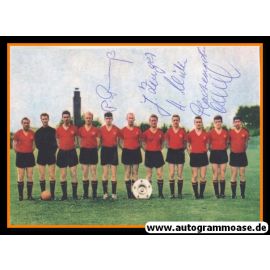 Mannschaftsfoto Fussball | 1. FC Nürnberg | 1960er + 5 AG